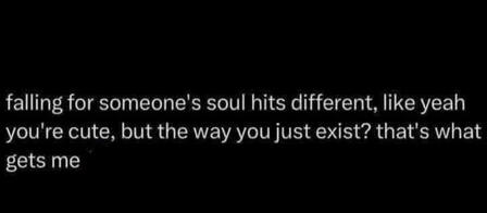 Being in love because someone exist is true alchemy